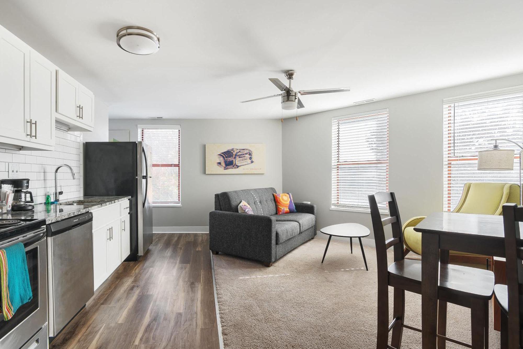 Modern Mass Ave 1Br Apartment With Kitchen Indianapolis Esterno foto