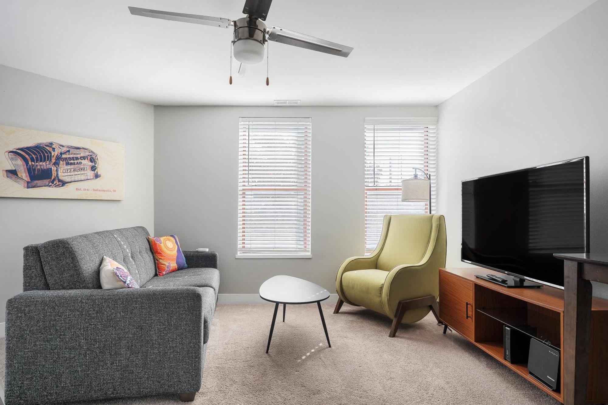Modern Mass Ave 1Br Apartment With Kitchen Indianapolis Esterno foto